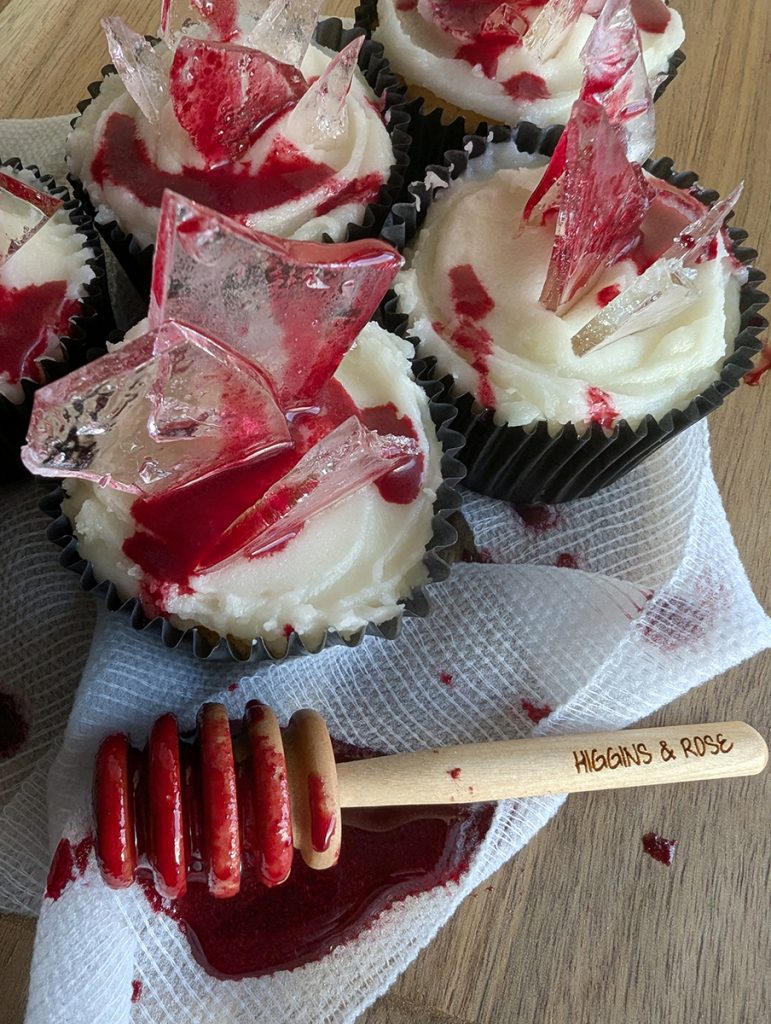 Natural edible fake blood